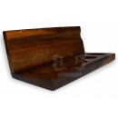 Suporte para Cachimbos Madeira Mod 3 (Suporta 5 cachimbos)